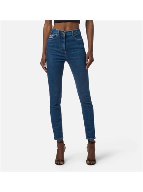 LOGO JEANS ELISABETTA FRANCHI | PJ08I56E2104 Blue denim